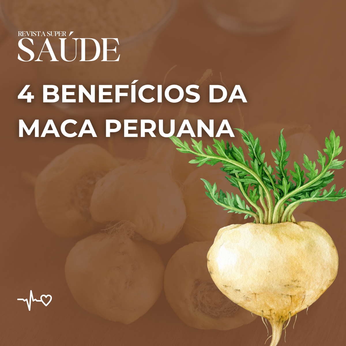 4 Benefícios da Maca Peruana