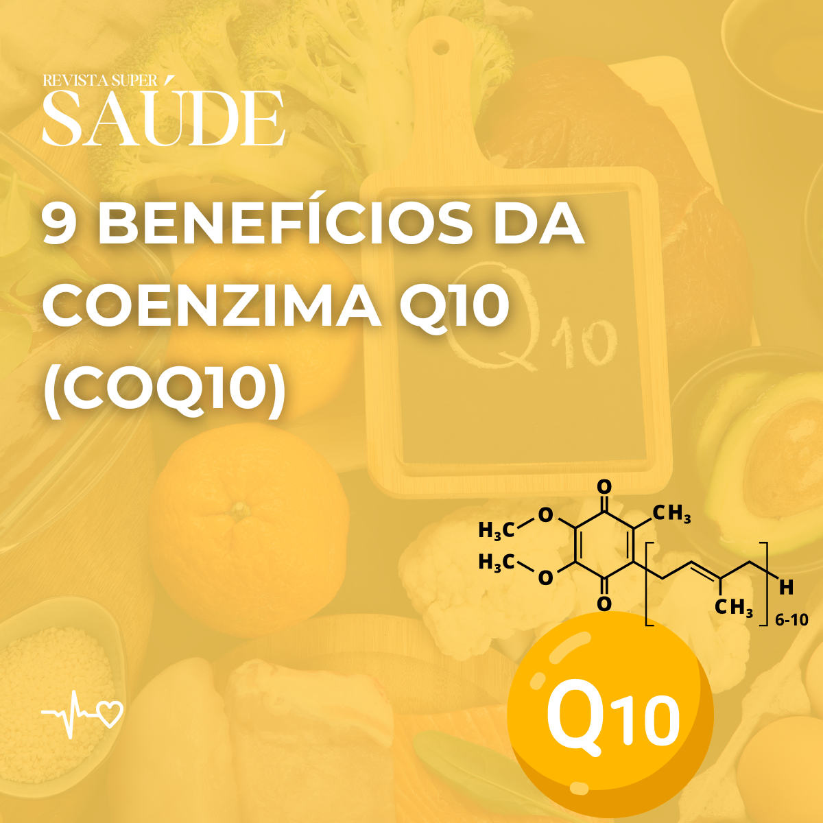 9 Benefícios da Coenzima Q10 (CoQ10)